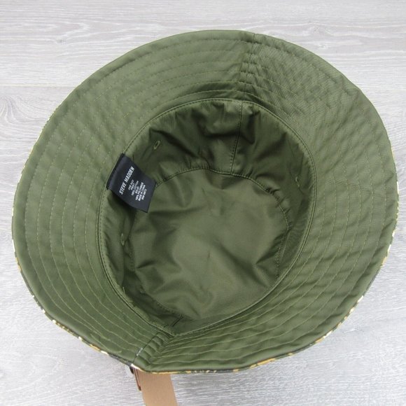 Steve Madden Floral Daisy Print Womens Bucket Hat Reversible One Size Fit NEW - Picture 5 of 8